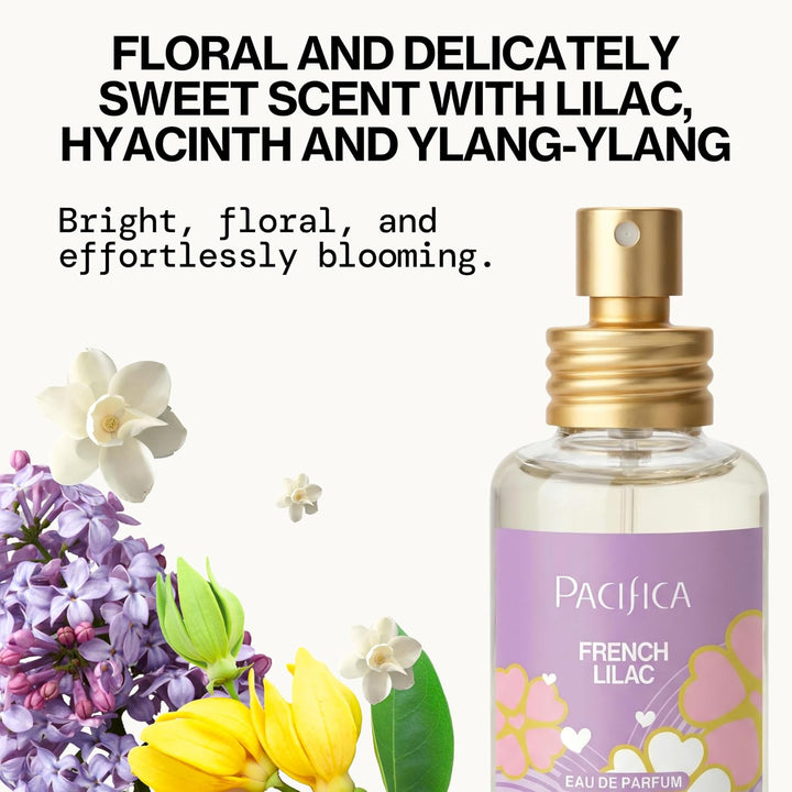 Pacifica Perfume en aerosol French Lilac \u2013 Fragancia floral ve...