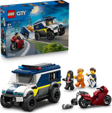 LEGO Van de transporte de prisioneros de policía de la