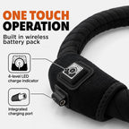 Funda térmica inalámbrica para volante, funda para volante de automóvil