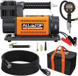 ALL-TOP Compresor de Aire con Medidor de Presión Digital Kit Inflad...