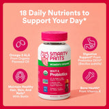 SmartyPants Fórmula Multivitaminas masticables para mujer
