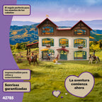 Schleich Mansión junto al lago con establo 42785