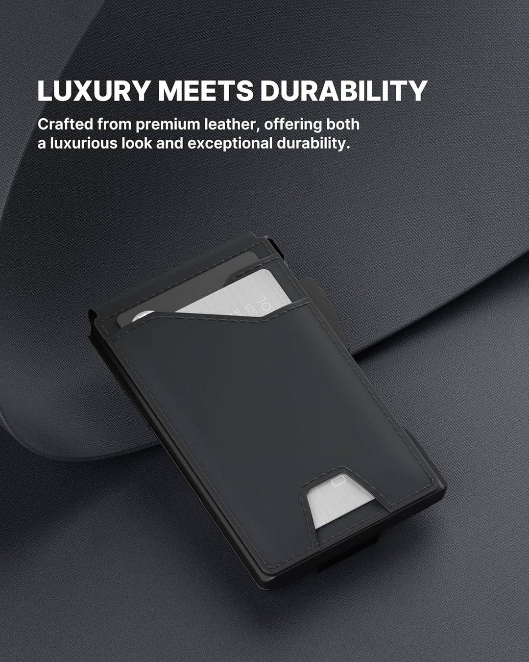 typecase Cartera táctica para hombre: funda para tarjetas desplegab...