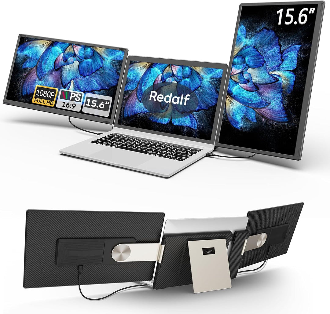 Extensor de pantalla para laptop, 15.6" 1080P FHD Monitor para...