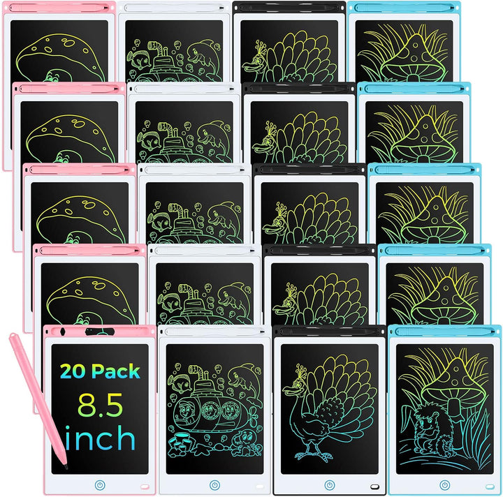 Zhehao Paquete de 20 tabletas de escritura LCD para niños: tableros...