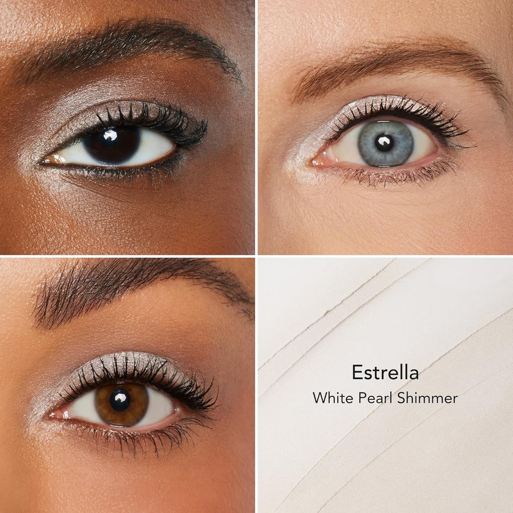 Thrive Causemetics - Sombra de ojos brillante en barra, color marrón, Marrón Bold