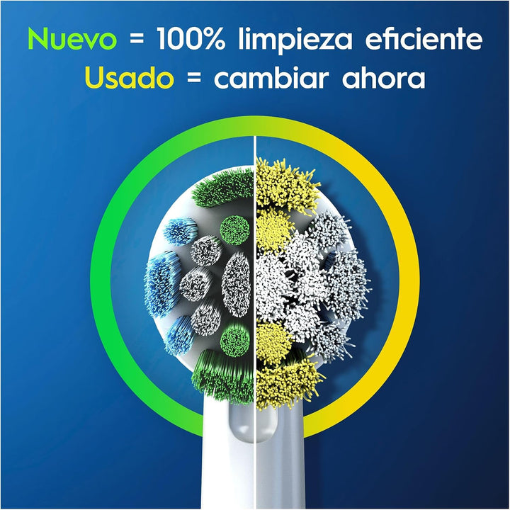 Oral-B Cabezales de cepillo de repuesto Precision Clean, cerdas Cle...