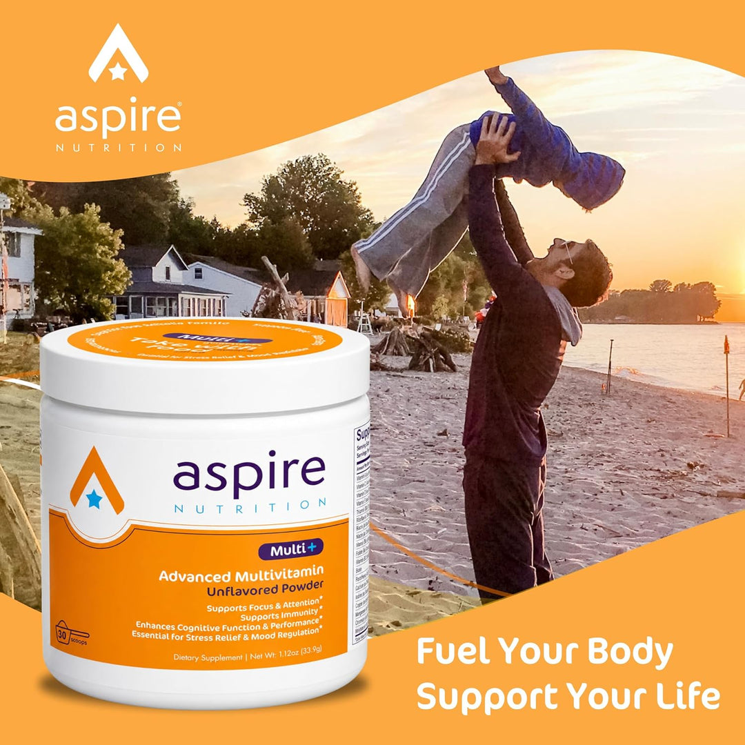 Multivitamínico avanzado Aspire Multi+™ para niños, hombres y mujer...
