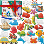 KODATEK Arts and Crafts for Kids 4-6, kit de pintura para niños de 80