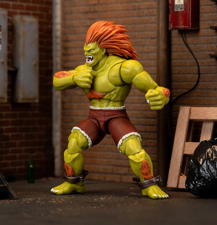 Jada Street Fighter II Blanka - Figura de acción de lujo