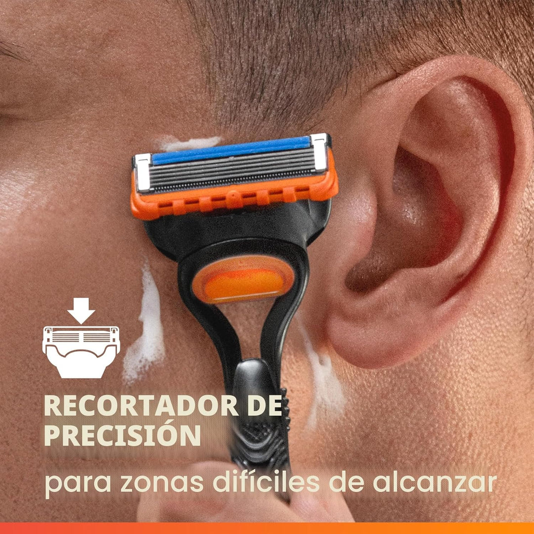 Gillette Fusion5 - Recambios de cuchilla de afeitar para hombre, 10...