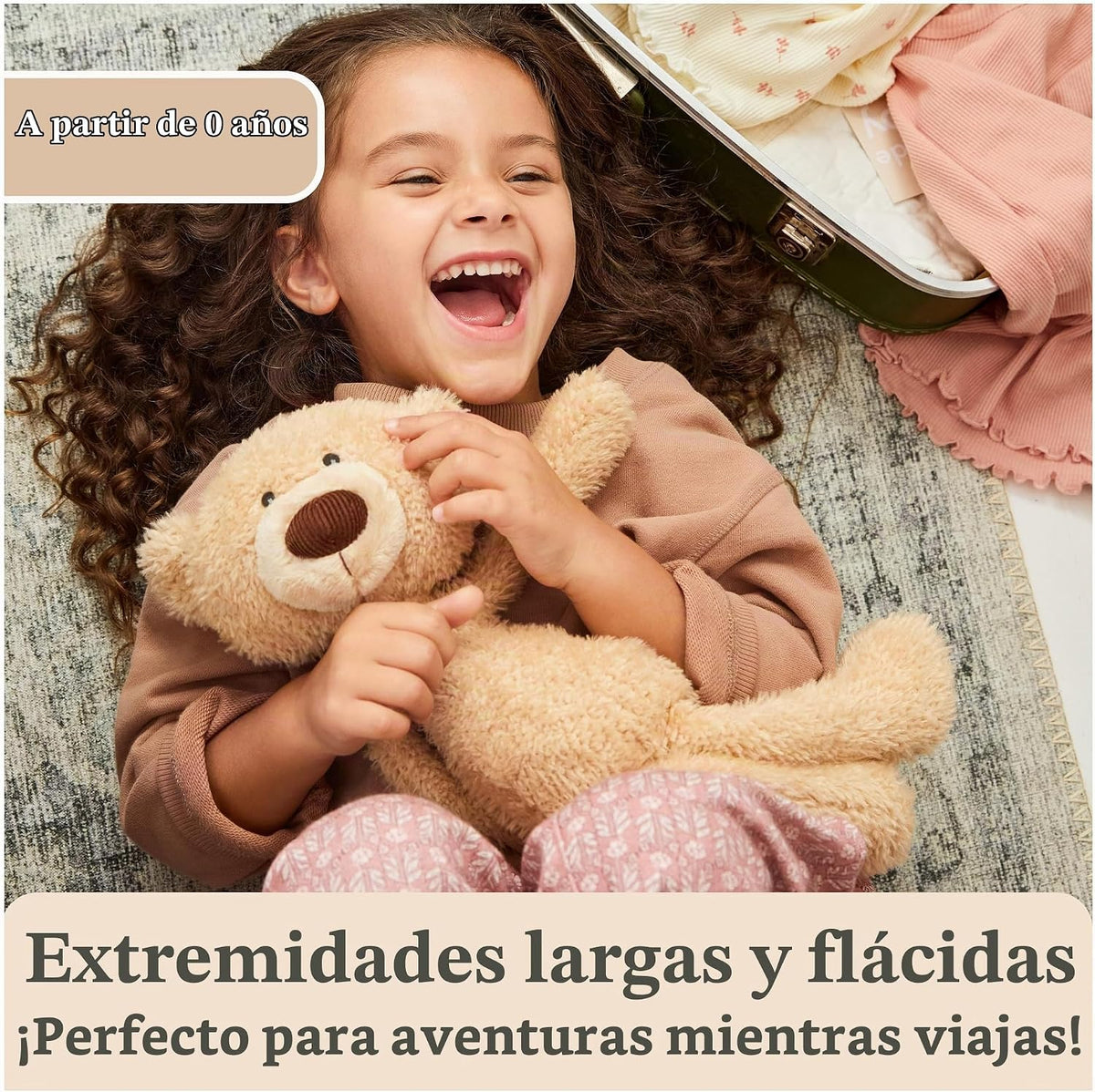GUND Forever Friends - Palillo de dientes de peluche de 15 pulgadas