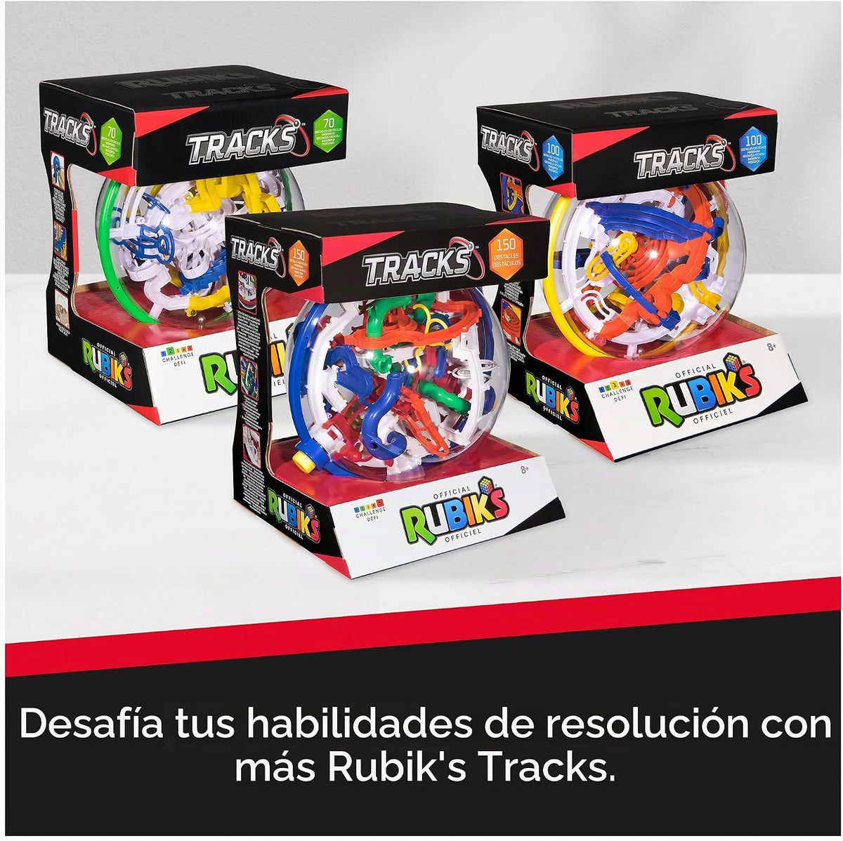 Rubik's Cube Tracks 125 3D Gravity Maze Brain Teaser & Puzzle Game