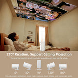 Mini proyector, proyector portátil compatible con 4K, proyector par...