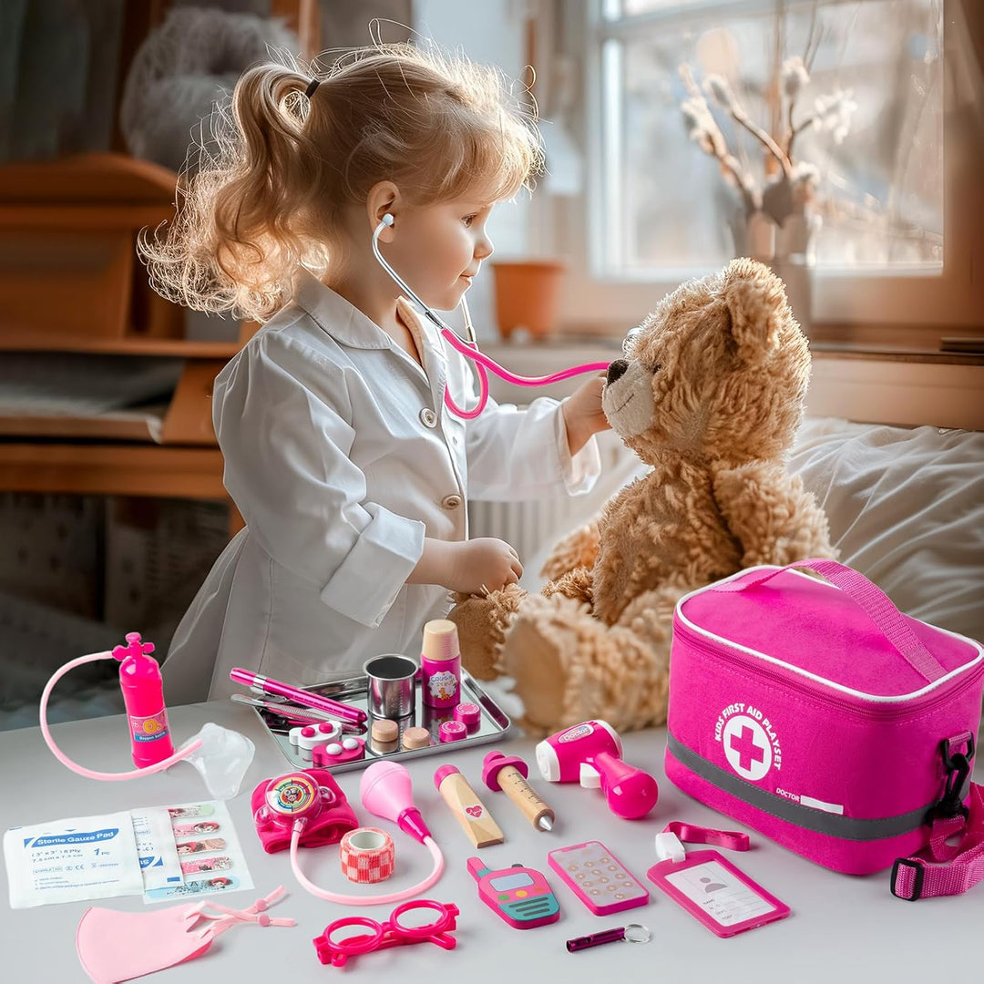 Kit médico para niños y niñas 34 piezas para niños