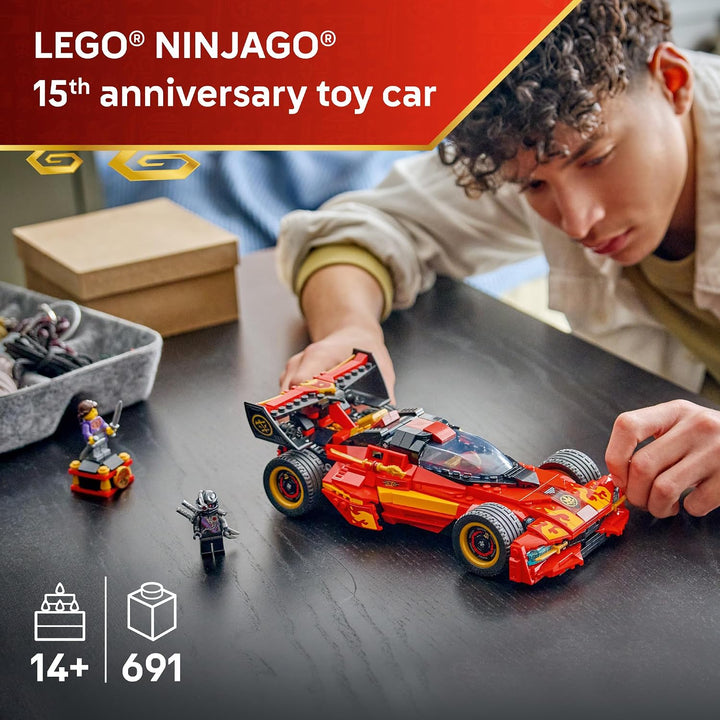 LEGO NINJAGO X-1 Cargador Ninja 15º Aniversario 71867 | Set de cons...