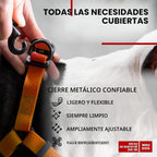 WAUDOG Arnés impermeable para perro con etiqueta de código QR y cierre de