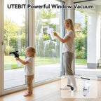 OTraki Enjuagadora de vacío de ventana con pantalla LED Kit de lavado de