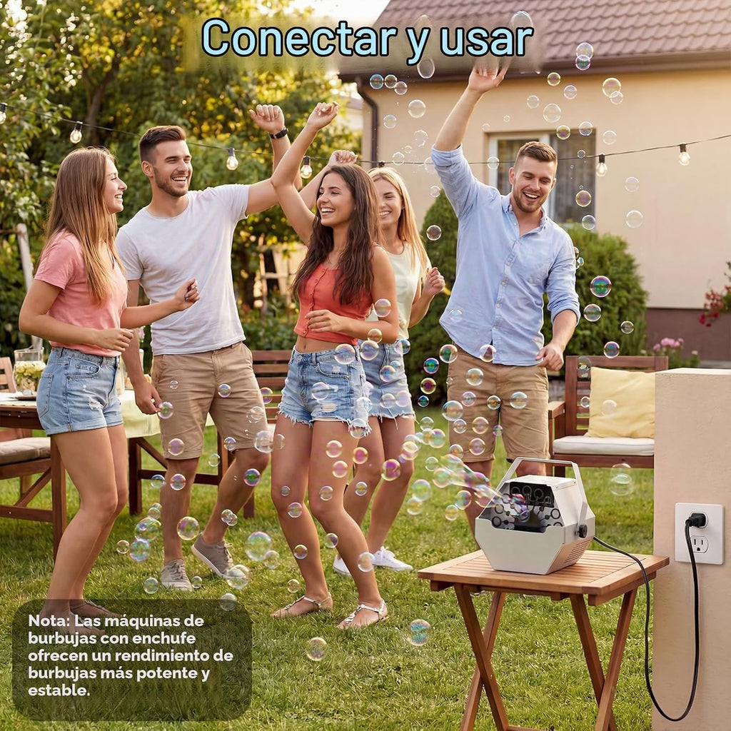 Theefun Máquina de burbujas 750ML Control manual Metal Bubble Soplador