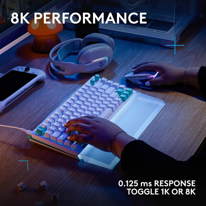 Logitech G 512 X 75 Dual SWAP, teclado analógico\/mecánico para jue...