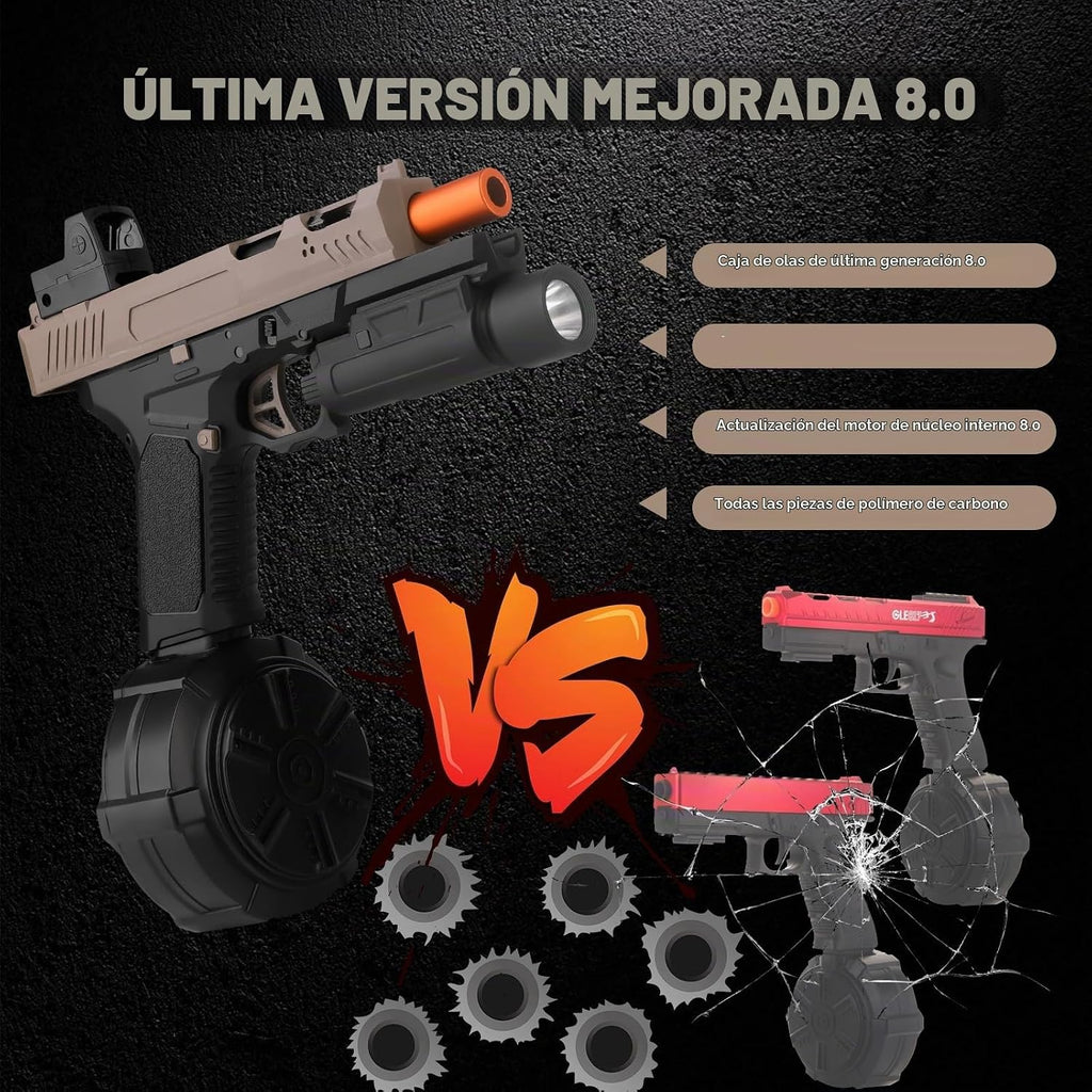Juguetes de gel X8, versión mejorada para X2 Full Auto, a partir de 14 años