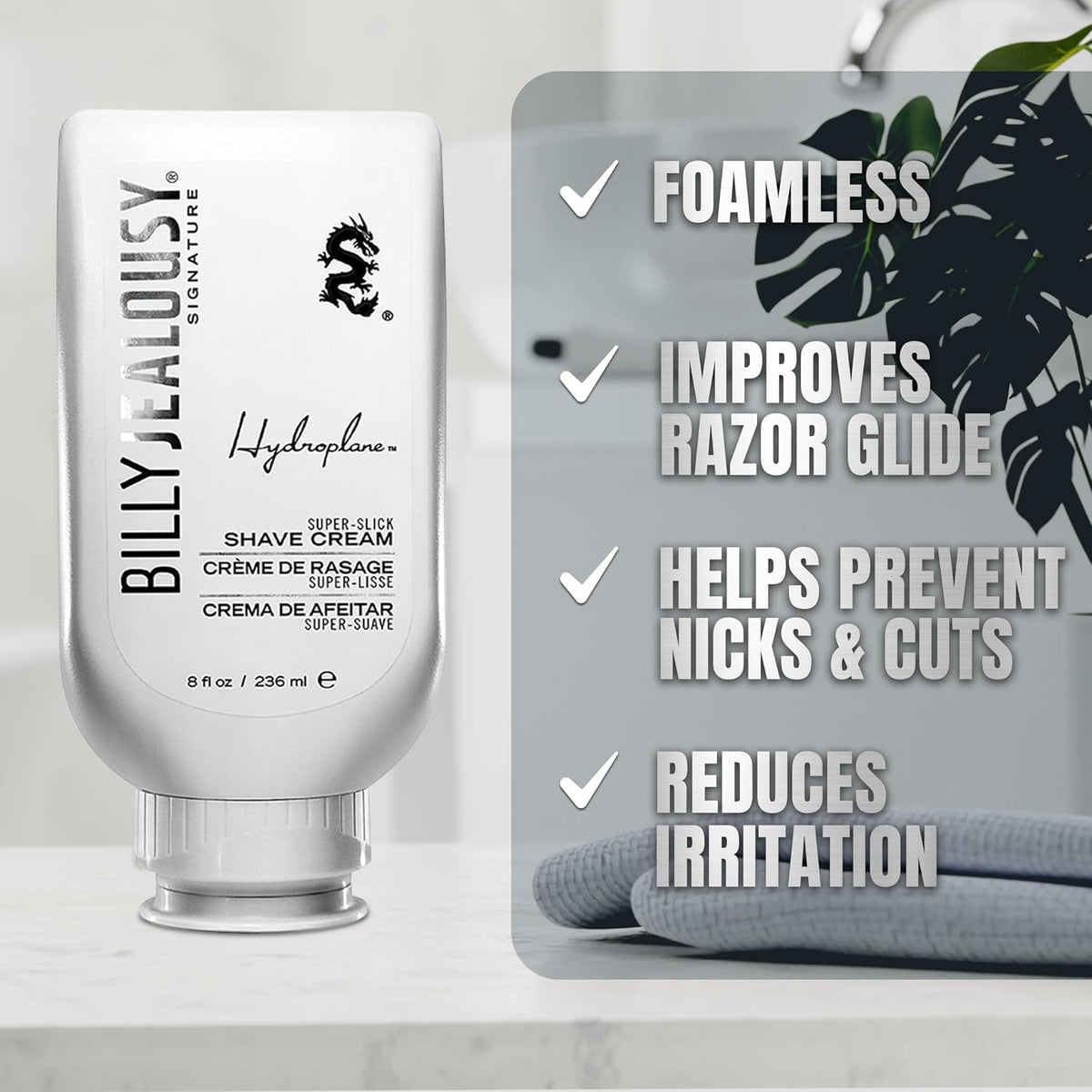 Billy Jealousy Hydroplane - Crema de afeitar para hombre