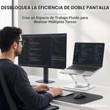 ALASHI Soporte para portátil para escritorio con base giratoria de...