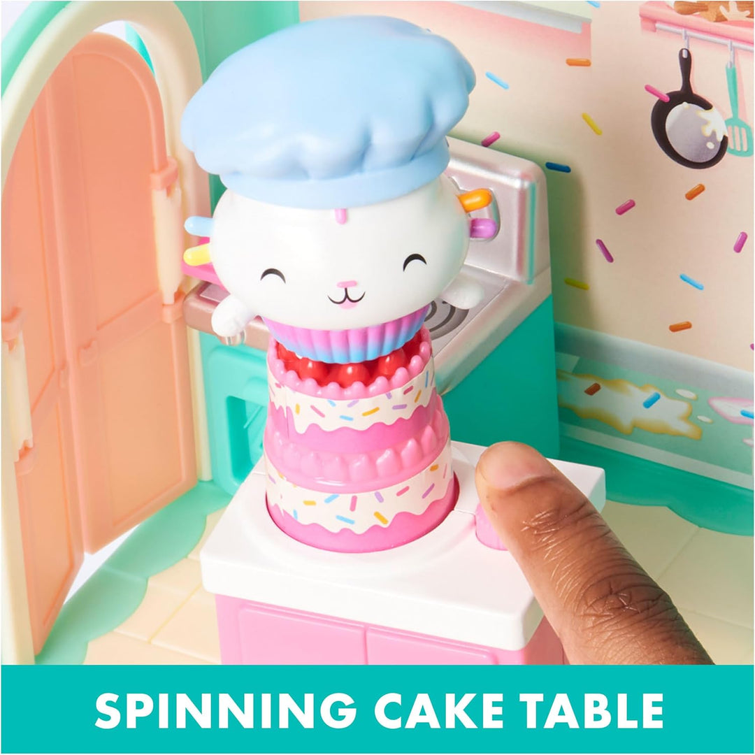 Gabby's Dollhouse, Bakey with Cakey Kitchen con figura y 3 acce...