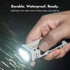 WUBEN Linterna X4 recargable, luz EDC compacta con iluminación RGB