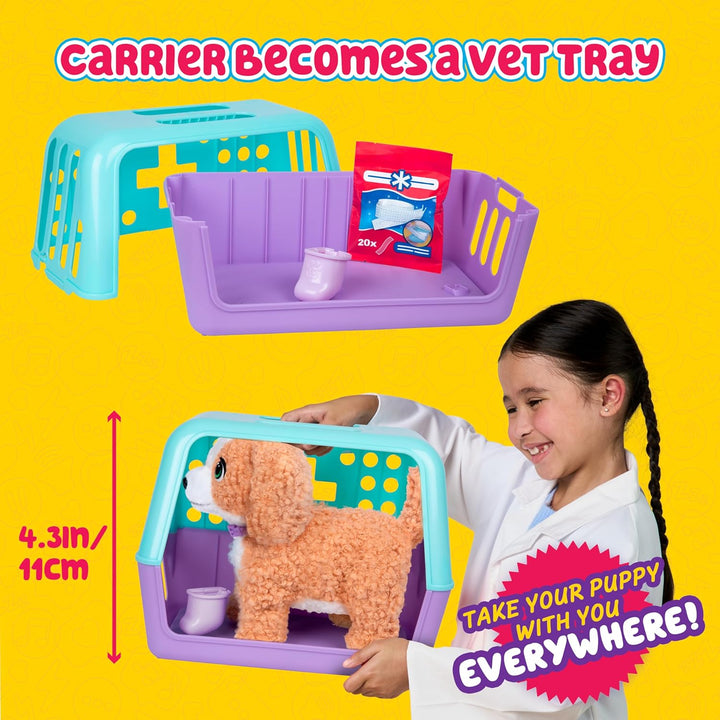 Little Live Pets Ouchies Exclusivo de Amazon Hazel The Poodle - Jug...