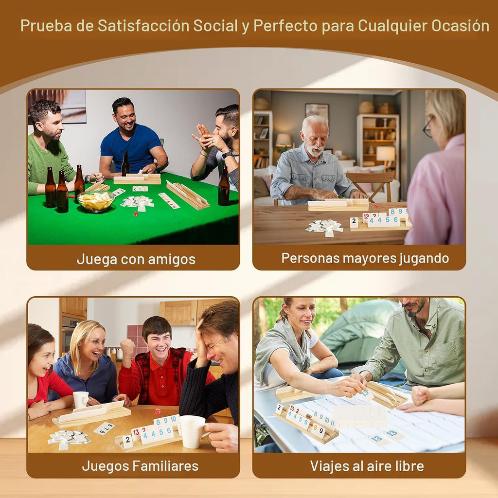 2-8 Players Games Gifts para Adults Men Women Father Mother