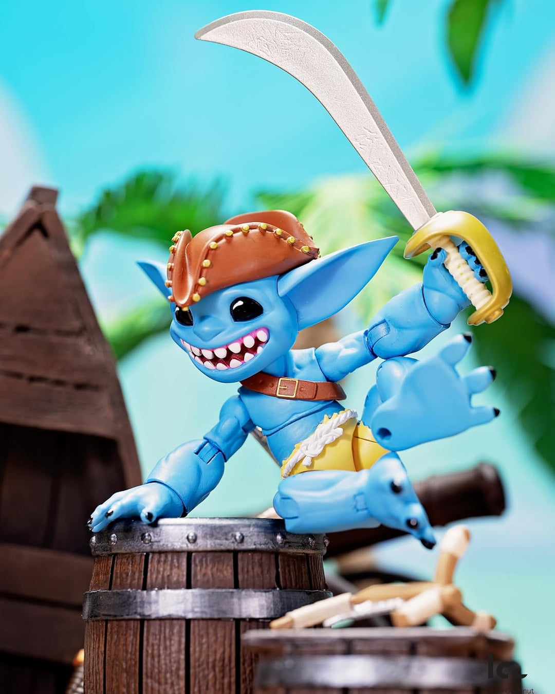 Plunderlings Raider Fwush, Figura de Acción Lone Coconut, Figuras Ú...