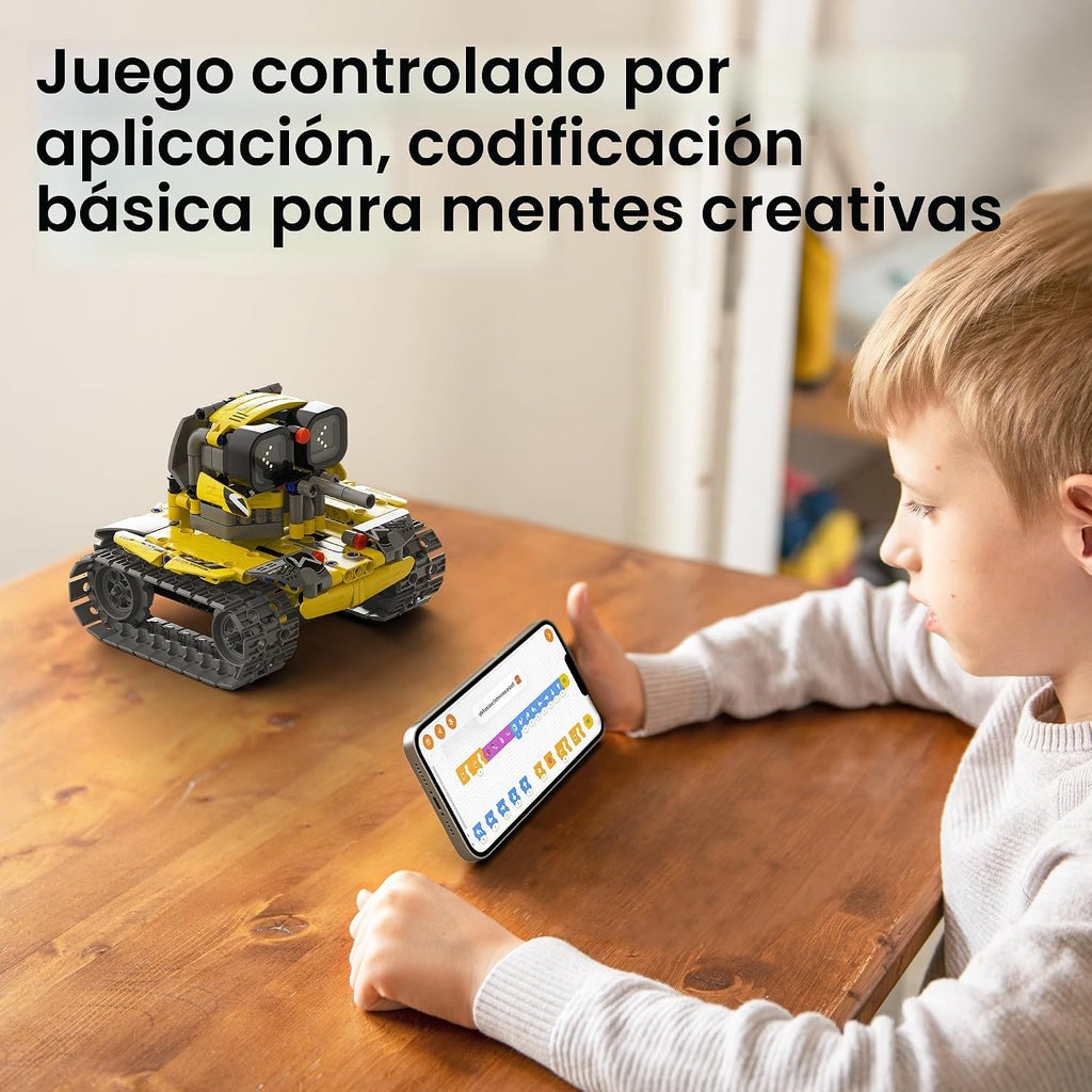 Sillbird Kit de construcción de robot con control remoto, regalo STEM para