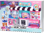 Disney Munchlings Mini Munch Bakery, 25-piece Color Change Figure Playset, 1-inch Collectible Scented Figurines, Kids Toys para Ages 3 Up by Just Play