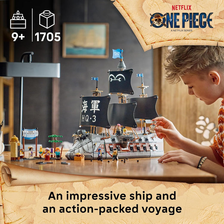 LEGO ONE PIECE Acorazado Marino de Garp 75646 | Juguetes de constru...