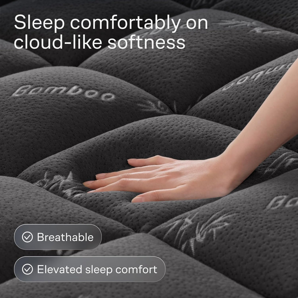 Niagara Sleep Solution Queen - Cubrecolchón ultra suave, alivio del dolor