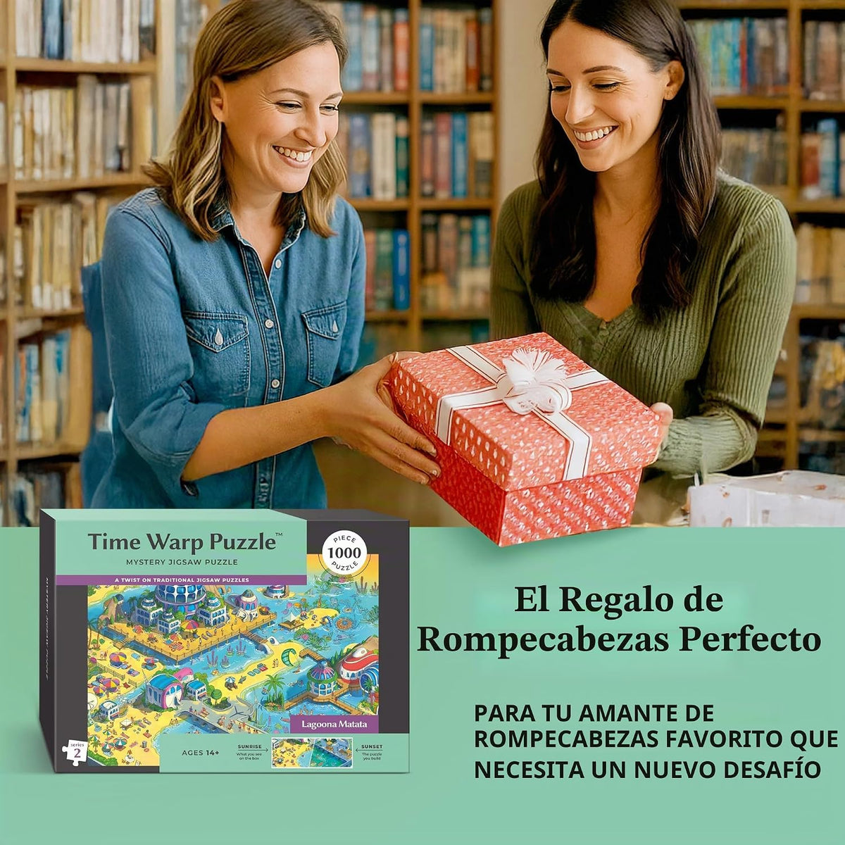 Time Warp Puzzle – Lagoona Matata - Rompecabezas de 1000 Piezas para Adultos