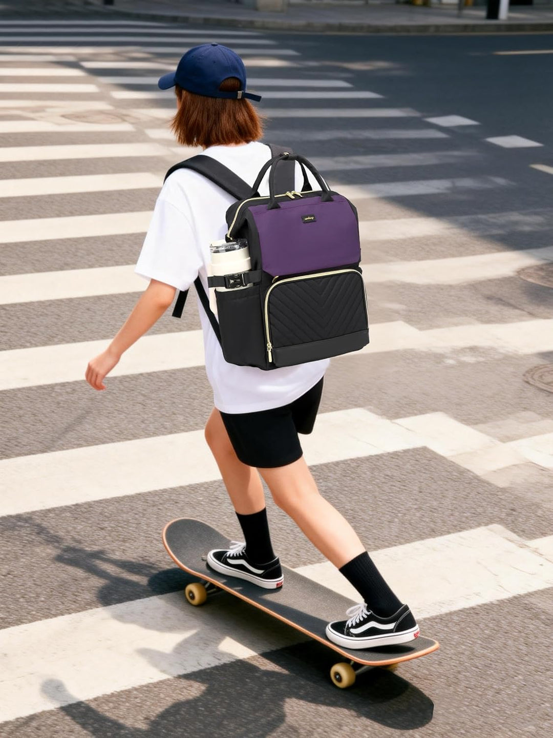 VANKANY Mochila de computadora para mujer, bolsa de trabajo para co...