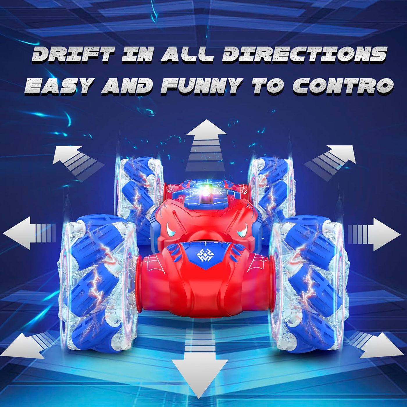 Carro de Control Remoto, Carro de Acrobacias RC con Detección de Ge...