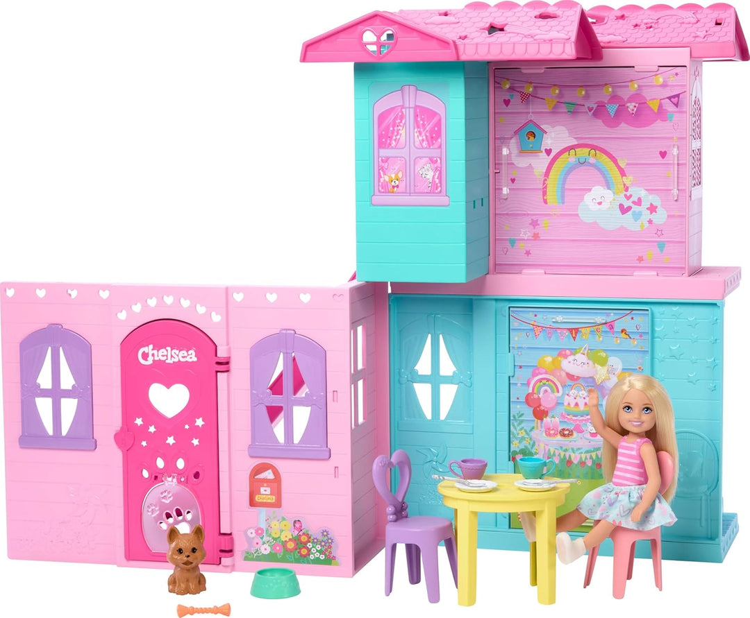 Barbie Chelsea - Casa de muñecas de juguete con más de 15