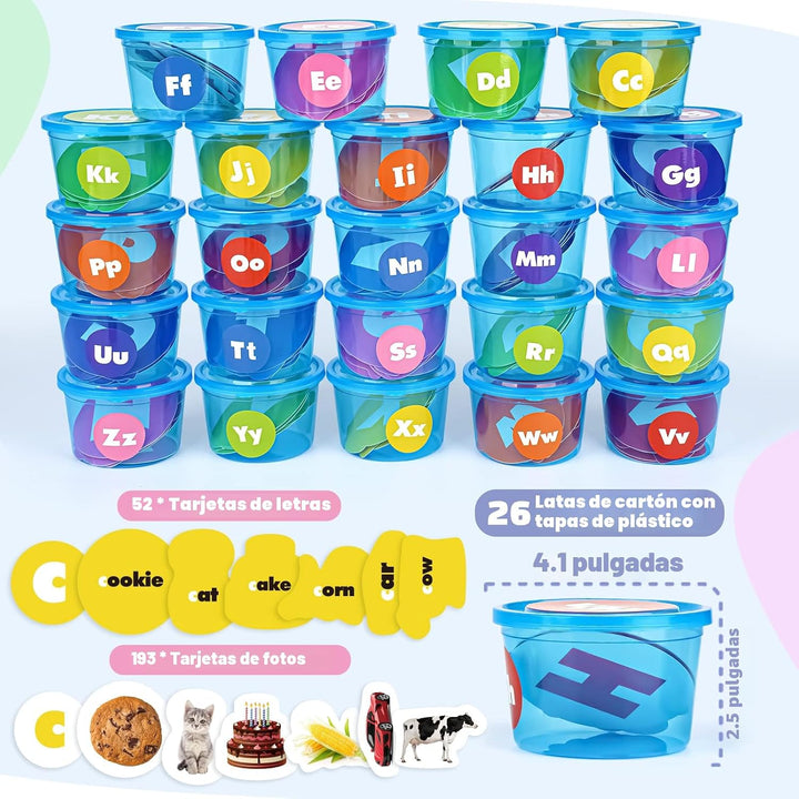 Joyreal - Juguetes de aprendizaje del alfabeto para niños pequeños...