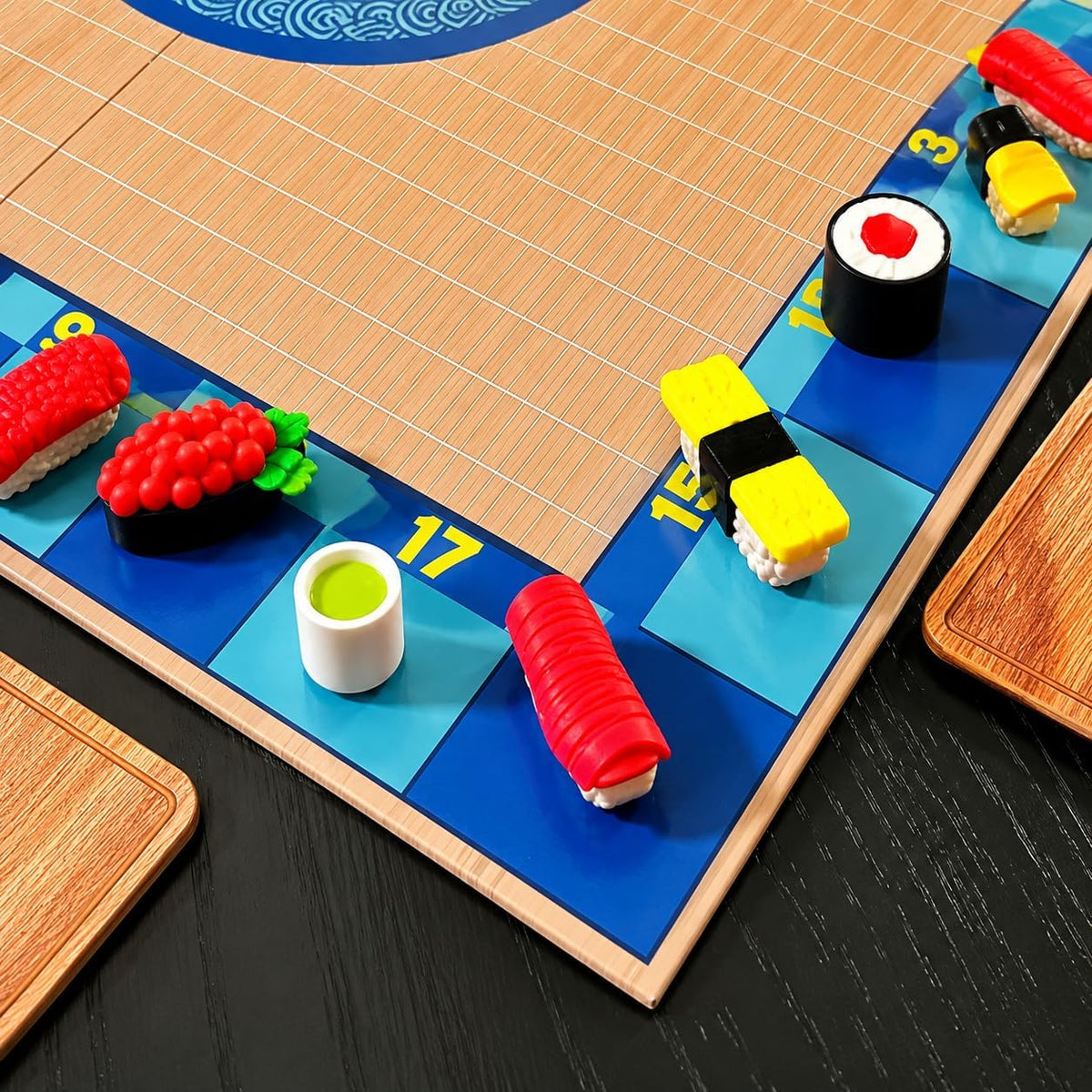 Juego familiar de suma de sushi y palillos | Desafío STEM Sushi | A partir