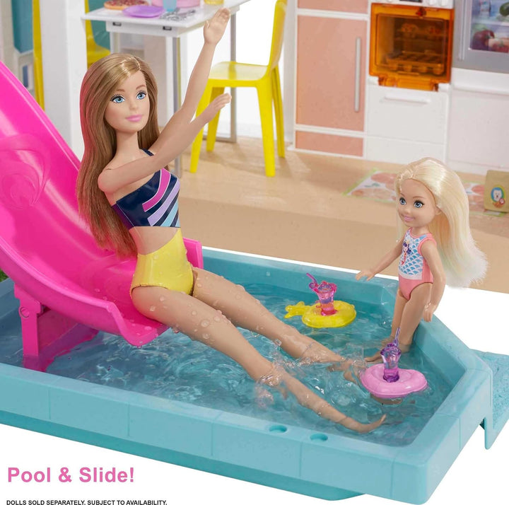 Barbie DreamHouse versión 2,021 \u2013 Casa de muñecas grande (3.75...