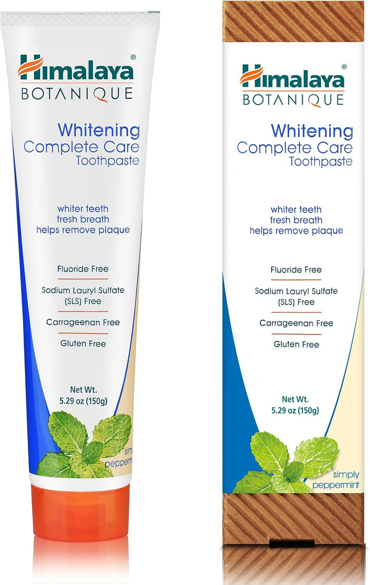 Himalaya Botanique Complete Care - Pasta de dientes blanqueadora, s...