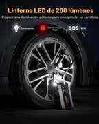 WOLFBOX Arrancador del salto MV10A 2000A con el compresor de aire