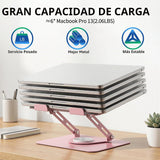 ALASHI Soporte para portátil para escritorio con base giratoria de...