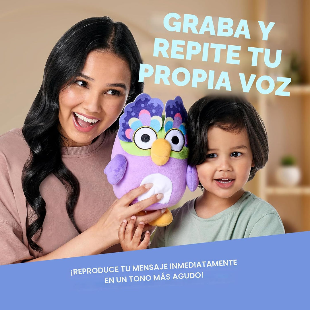 Bluey Chattermax Peluche Parlante con Efectos de Sonido, Juguetes S...