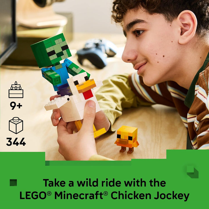 LEGO Minecraft Pollo Jockey 21582 | Juguetes de construcción para n...