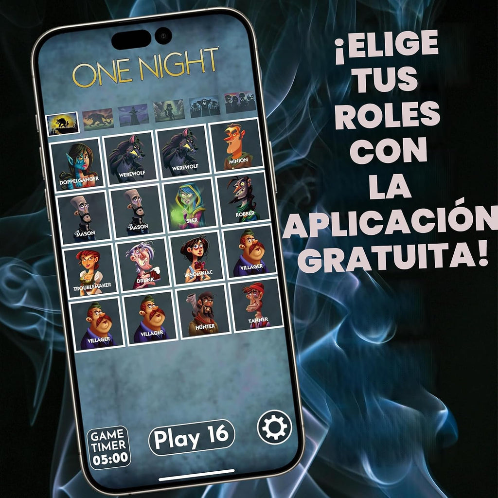 Juego de mesa, el último hombre lobo: una noche