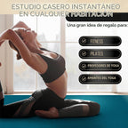 Gorilla Mats Esterilla de Yoga Premium Grande – 6 x 4 pies, 7 x 5 pies (8mm) extra gruesa y ultra cómoda, antideslizante, esterilla de ejercicio descalzo – funciona muy bien en cualquier suelo para